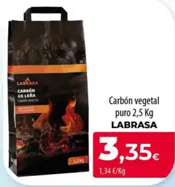 Spar La Palma Labrasa carbón vegetal oferta