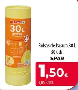 Spar La Palma SPAR bolsas de basura oferta