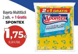 Spar La Palma Spontex bayeta multifácil oferta
