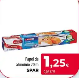 Spar La Palma SPAR papel de aluminio oferta