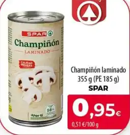 SPAR Lanzarote SPAR champiñón laminado oferta