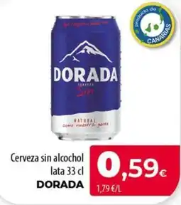 SPAR Lanzarote Dorada cerveza sin alcohol oferta