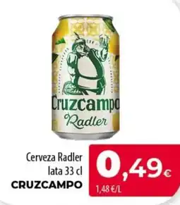 SPAR Lanzarote Cruzcampo Radler oferta