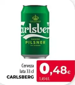 SPAR Lanzarote Carlsberg cerveza oferta