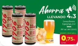 SPAR Lanzarote 1906 cerveza reserva especial oferta