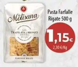 SPAR Lanzarote La Molisana pasta farfalle rigate oferta