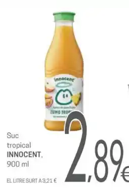 Valvi Supermercats innocent zumo tropical oferta