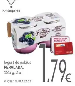 Valvi Supermercats Peralada logurt de nabius oferta
