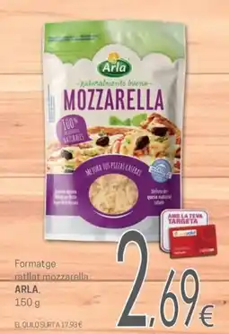 Valvi Supermercats Arla mozzarella oferta