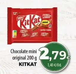 SPAR Lanzarote Kitkat chocolate mini original oferta