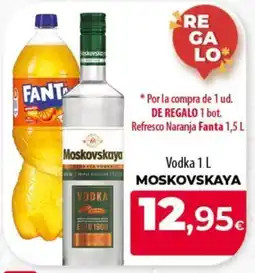 SPAR Lanzarote Moskovskaya Vodka oferta