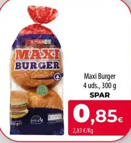 Spar La Palma Spar maxi burger oferta