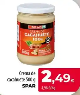 Spar La Palma SPAR crema de cacahuete oferta