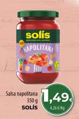 Spar La Palma Salsa napolitana SOLÍS oferta