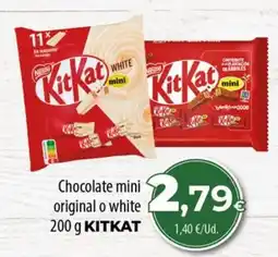 Spar La Palma KitKat chocolate mini original o white oferta