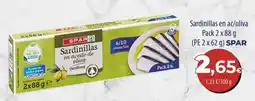 Spar La Palma Spar sardinillas en aceite de oliva oferta