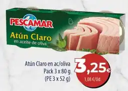 Spar La Palma Pescamar atún claro en aceite de oliva oferta