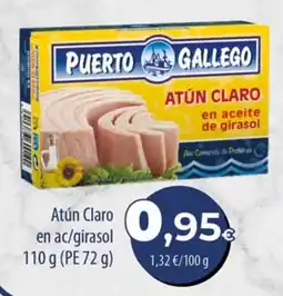 Spar La Palma Puerto Gallego atún claro en aceite de girasol oferta