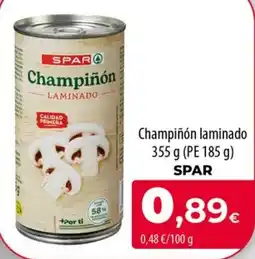 Spar La Palma SPAR Champiñón laminado oferta