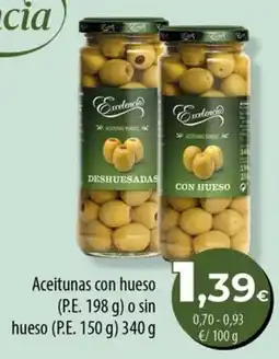 Spar La Palma Excelencia aceitunas con hueso o sin hueso oferta