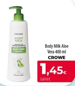 Spar La Palma Crowe body milk aloe vera oferta
