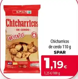 Spar La Palma spar chicharricos de cerdo oferta