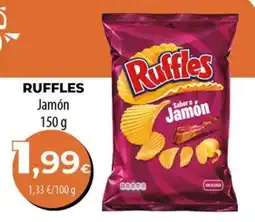 Spar La Palma Ruffles Jamón oferta