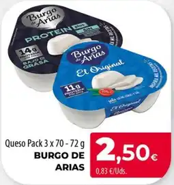 Spar La Palma Burgo de Arias queso oferta