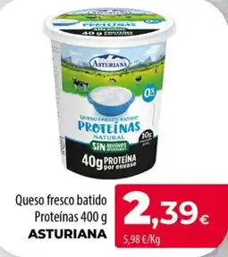 Spar La Palma Queso fresco batido Proteínas Asturiana oferta