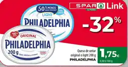 Spar La Palma philadelphia queso de untar original o light oferta