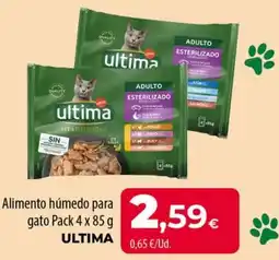 Spar La Palma ultima Alimento húmedo para gato oferta