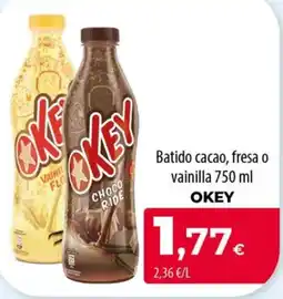 Spar La Palma Okey batido cacao, fresa o vainilla oferta