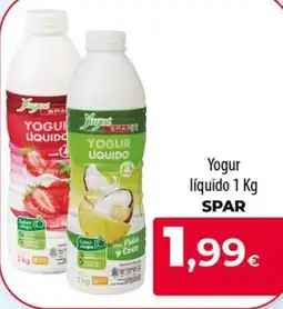 Spar La Palma Yogur líquido oferta