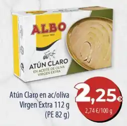Spar La Palma Albo atún claro en aceite de oliva virgen extra oferta