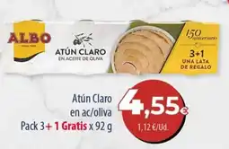 Spar La Palma Albo atún claro en aceite de oliva oferta