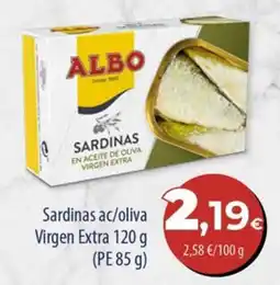 Spar La Palma Albo sardinas ac/oliva virgen extra oferta
