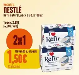 Supermercados Lupa Nestlé kéfir natural oferta