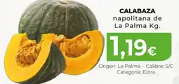 Spar La Palma Calabaza napolitana de La Palma oferta