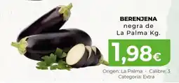Spar La Palma Berenjena negra de La Palma oferta