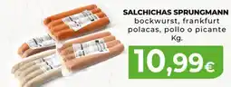 Spar La Palma Salchichas Sprungmann oferta