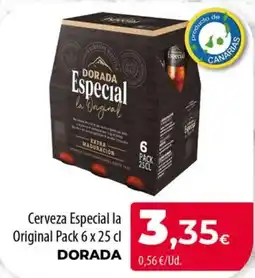 Spar La Palma Dorada Cerveza Especial la Original oferta