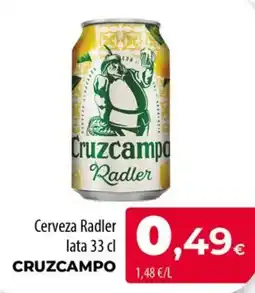 Spar La Palma Cruzcampo Radler oferta