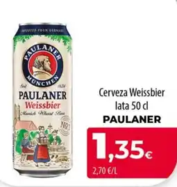Spar La Palma Paulaner Weissbier oferta