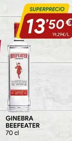 Minymas Ginebra Beefeater oferta