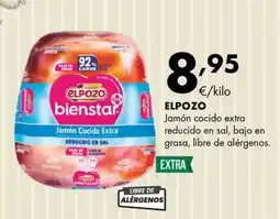 Supermercados Lupa Elpozo jamón cocido extra oferta