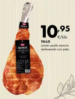 Supermercados Lupa Tello jamón asado esencia oferta