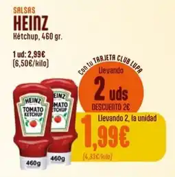 Supermercados Lupa Heinz ketchup oferta