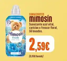 Supermercados Lupa mimosin suavizante azul vital oferta