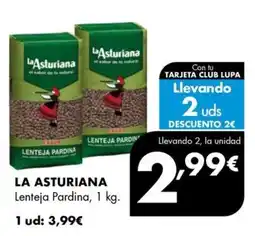 Supermercados Lupa La Asturiana Lenteja Pardina oferta