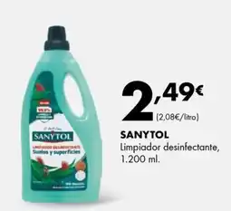 Supermercados Lupa Sanytol limpiador desinfectante oferta